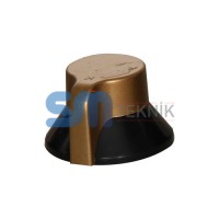 Çay Kazanı Düğmesi (Gold Siyah)