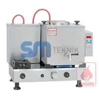 Meşale Inox Çay Kazanı, Dijital, Full Elektrikli, 1 Demlikli