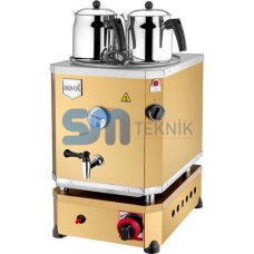 2 Demlikli Gold Jumbo Çay Makinesi